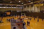 北海道ミニバスケットボール大会 at　江別総合体育館。残念ながら、今日は試合をすることなく終わった…